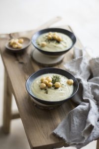 Parmesan and Cauliflower Soup