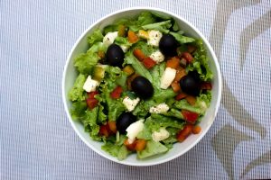 Keto Spring Mix Salad Recipe With Blueberries