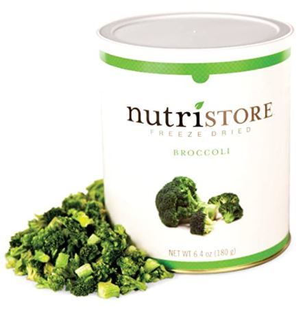 freeze dried broccoli: Nutristore Freeze Dried Broccoli